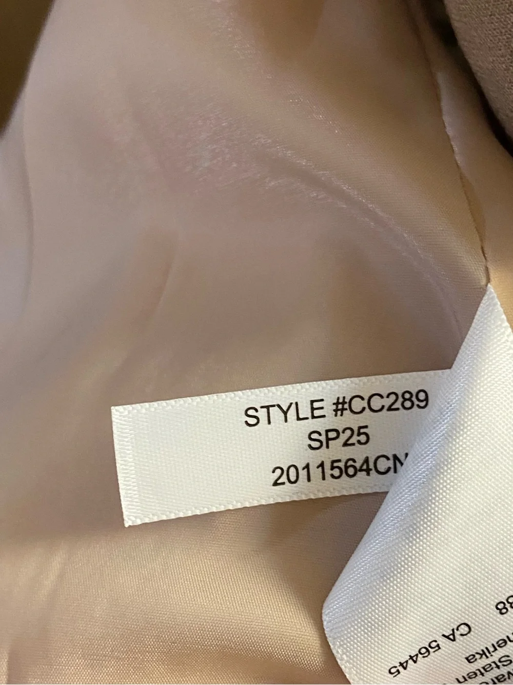J. Crew Madelyn Camel-Tan Single-Breasted Blazer Sz 14